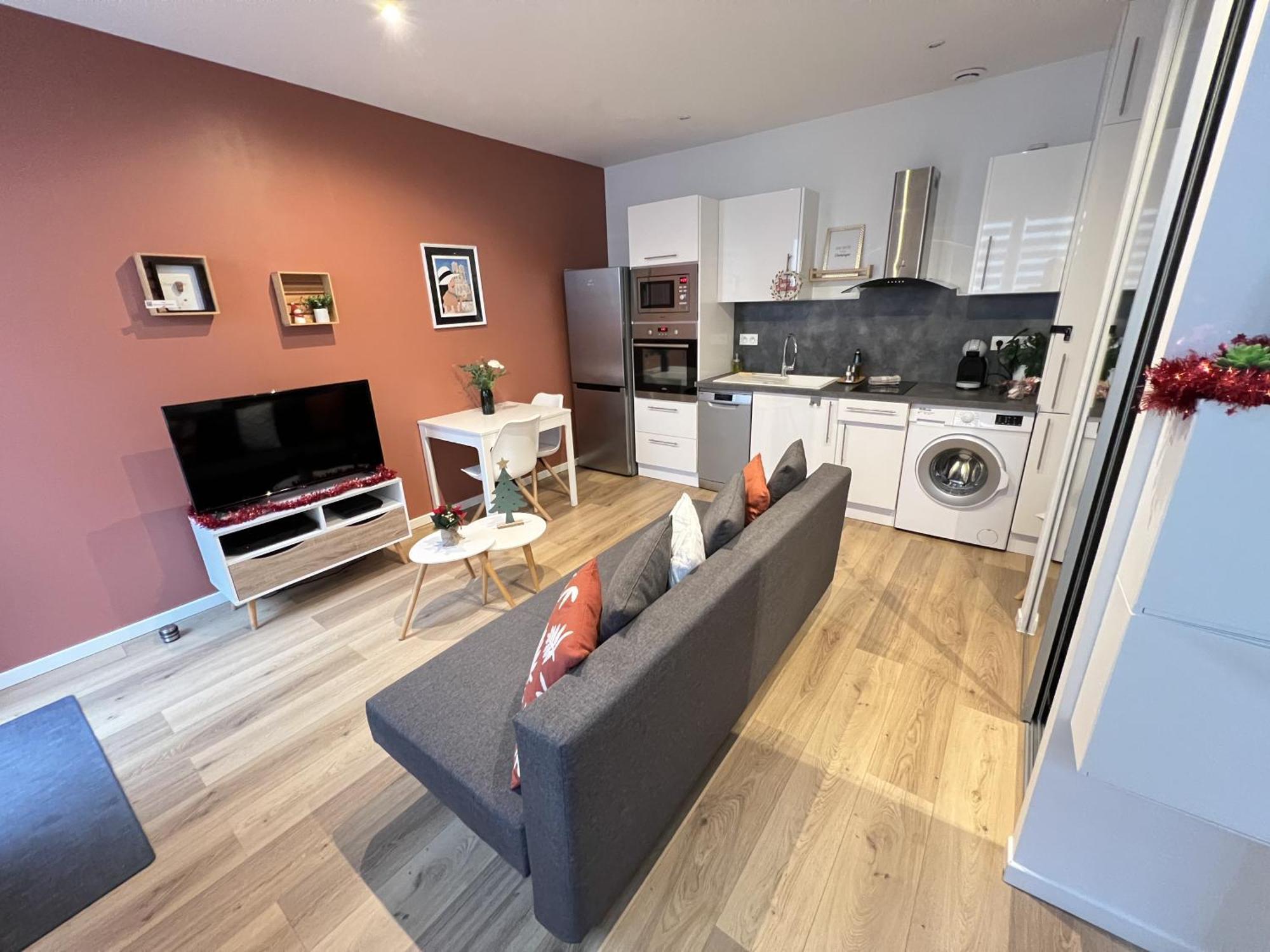 Le Remois - Charmant T2 - Renove - Parking - Cour Privative - Wifi Reims Exterior foto